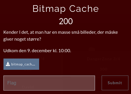 NC3 Challenge: Bitmap Cache