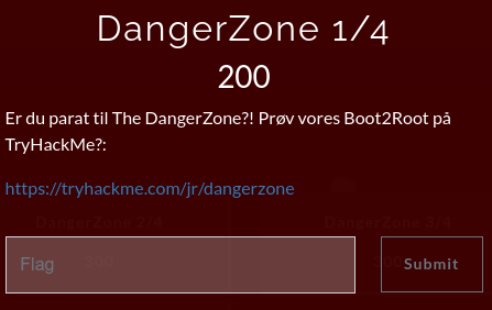 NC3 Challenge: DangerZone 1/4